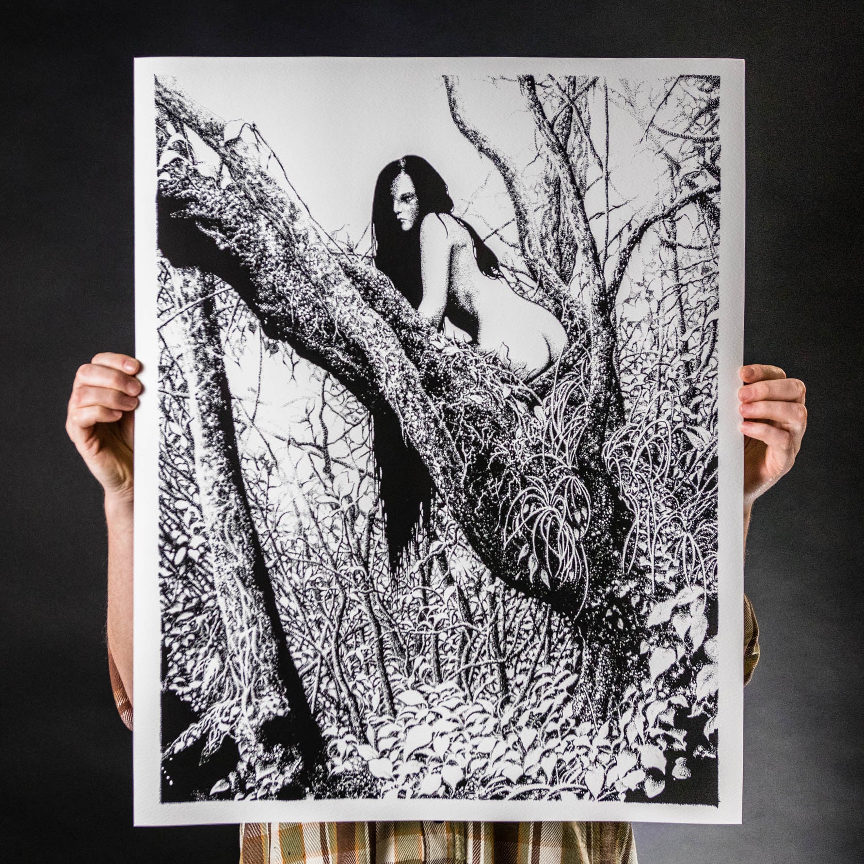 Fajar Allanda "Lonely Mountain" Giclee Print