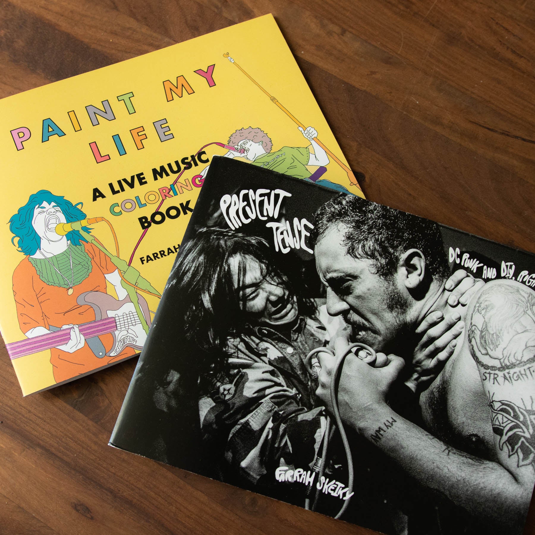 Paint My Life Coloring Book by Farrah Skeiky