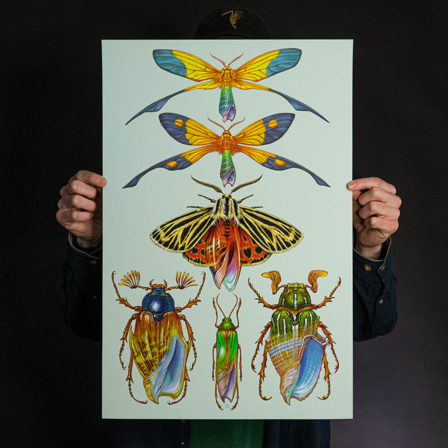 Marald Van Haasteren "March To The Sea: 01" Giclee Print