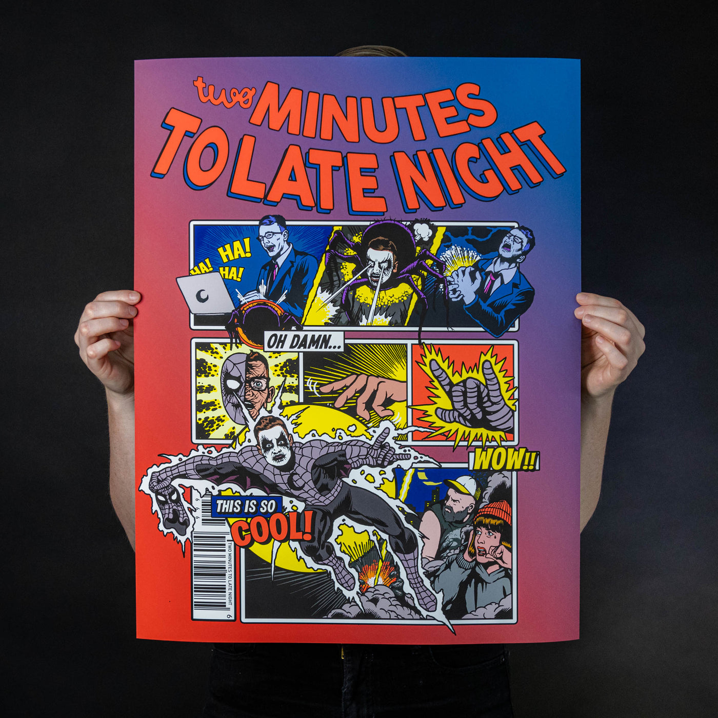 Two Minutes To Late Night "Spider Time: Dark" Giclee Print