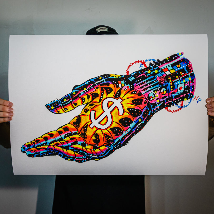 Nick Pyle "Pay Me" Giclee Print