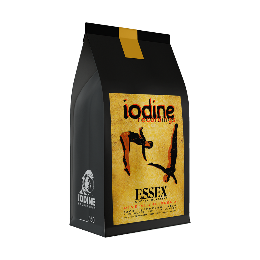 Iodine Recordings “Dine Alone Espresso Blend” Coffee