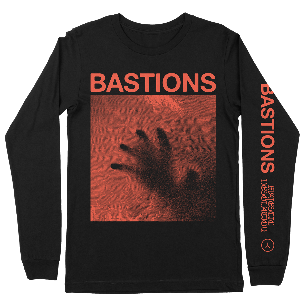 Bastions "Majestic Desolation" Black Longsleeve T-Shirt