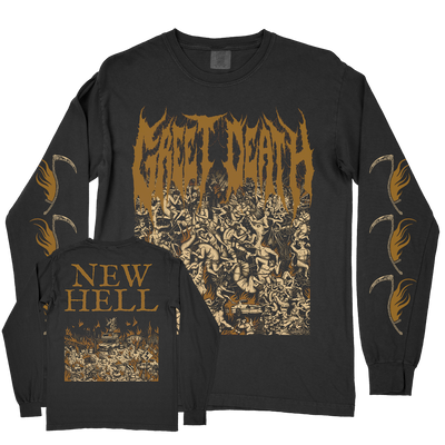 Greet Death “New Hell” Premium Black Longsleeve