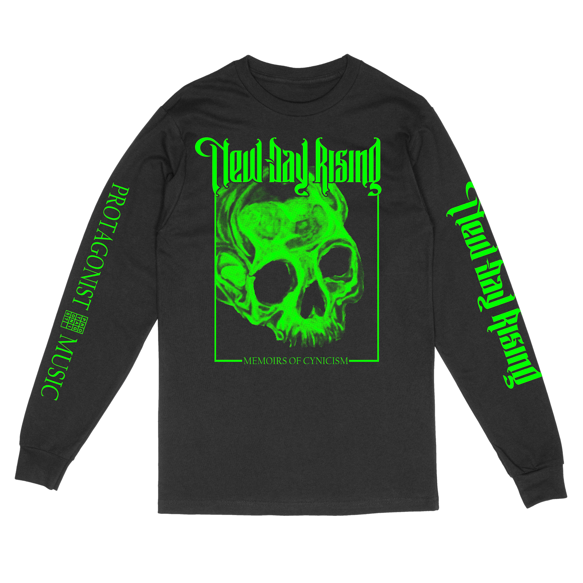 New Day Rising "Memoirs Of Cynicism" Black Longsleeve