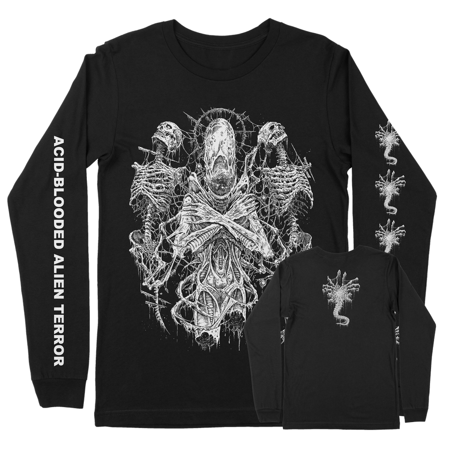 VBERKVLT X Mark Riddick "Xenomorphic" Black Longsleeve