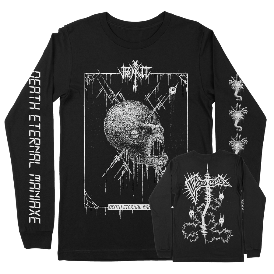 VBERKVLT "Death Eternal Maniaxe" Black Longsleeve