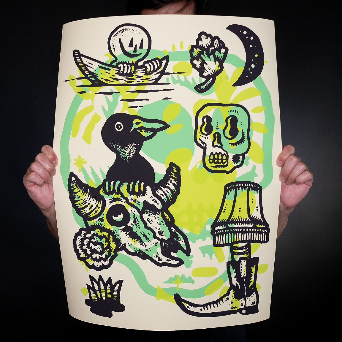 Michael Sieben "Texas Nights" Giclee Print