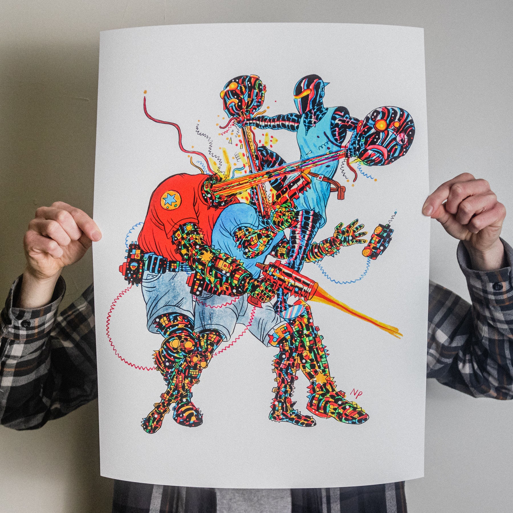 Nick Pyle "Sigrid Doubleheader" Giclee Print