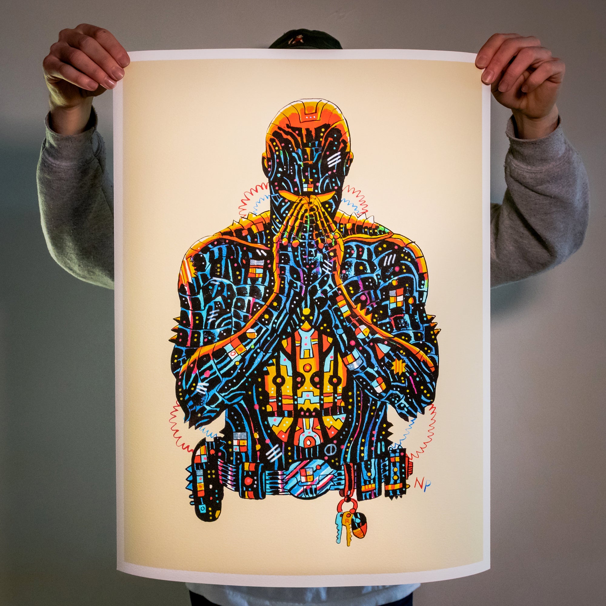 Nick Pyle "Worshipper III" Giclee Print