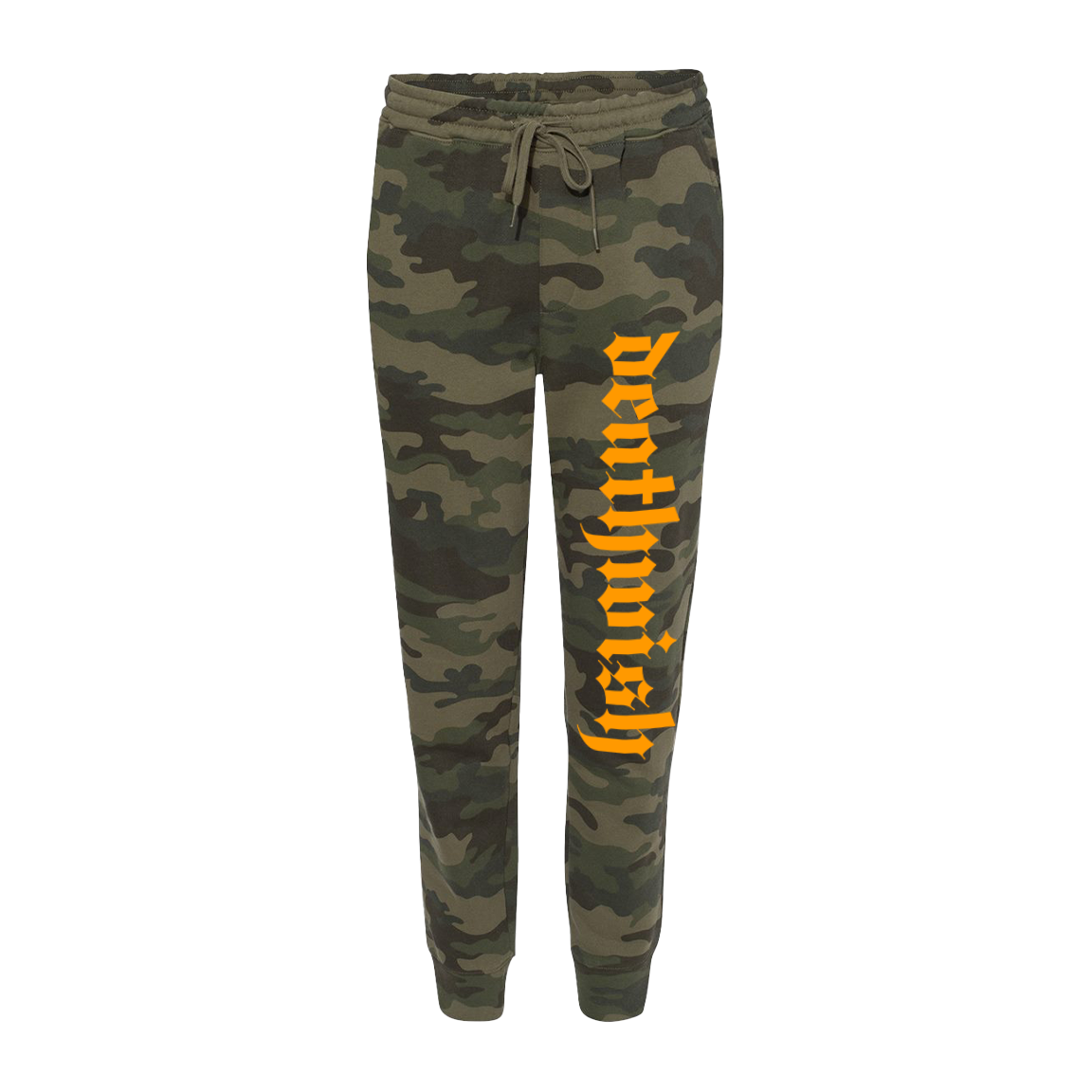 Deathwish “Logo” Forest Camo Jogger Sweatpants