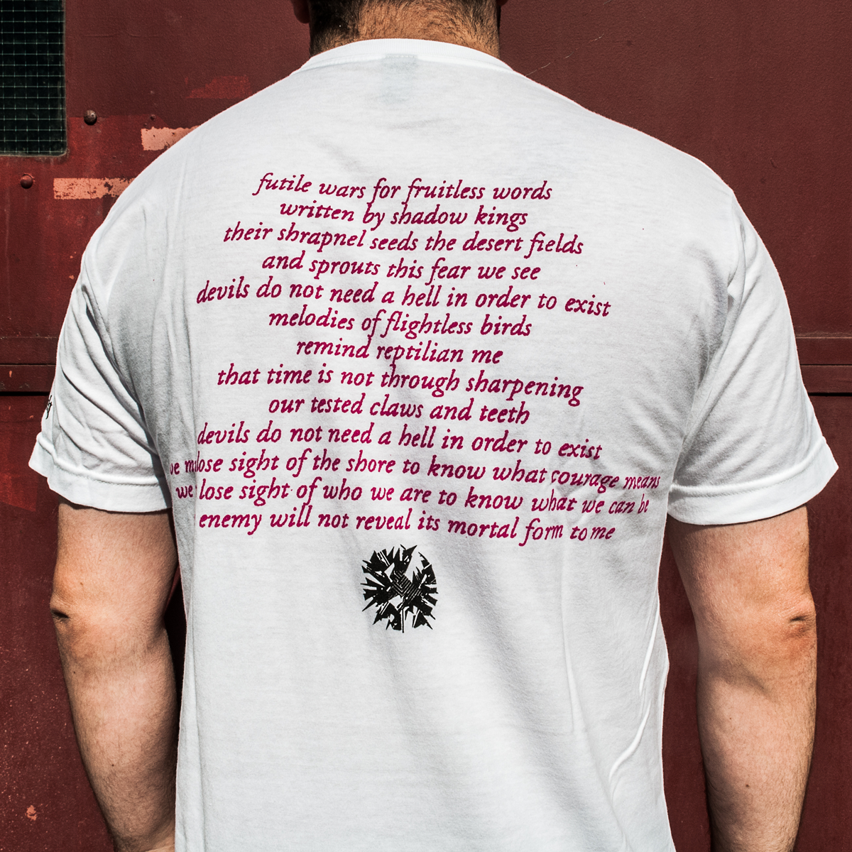 Converge "Reptilian" White T-Shirt