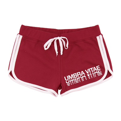 Umbra Vitae "Bow Down To No One" Women's Red Shorts