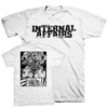 Internal Affairs "Discography" White T-Shirt
