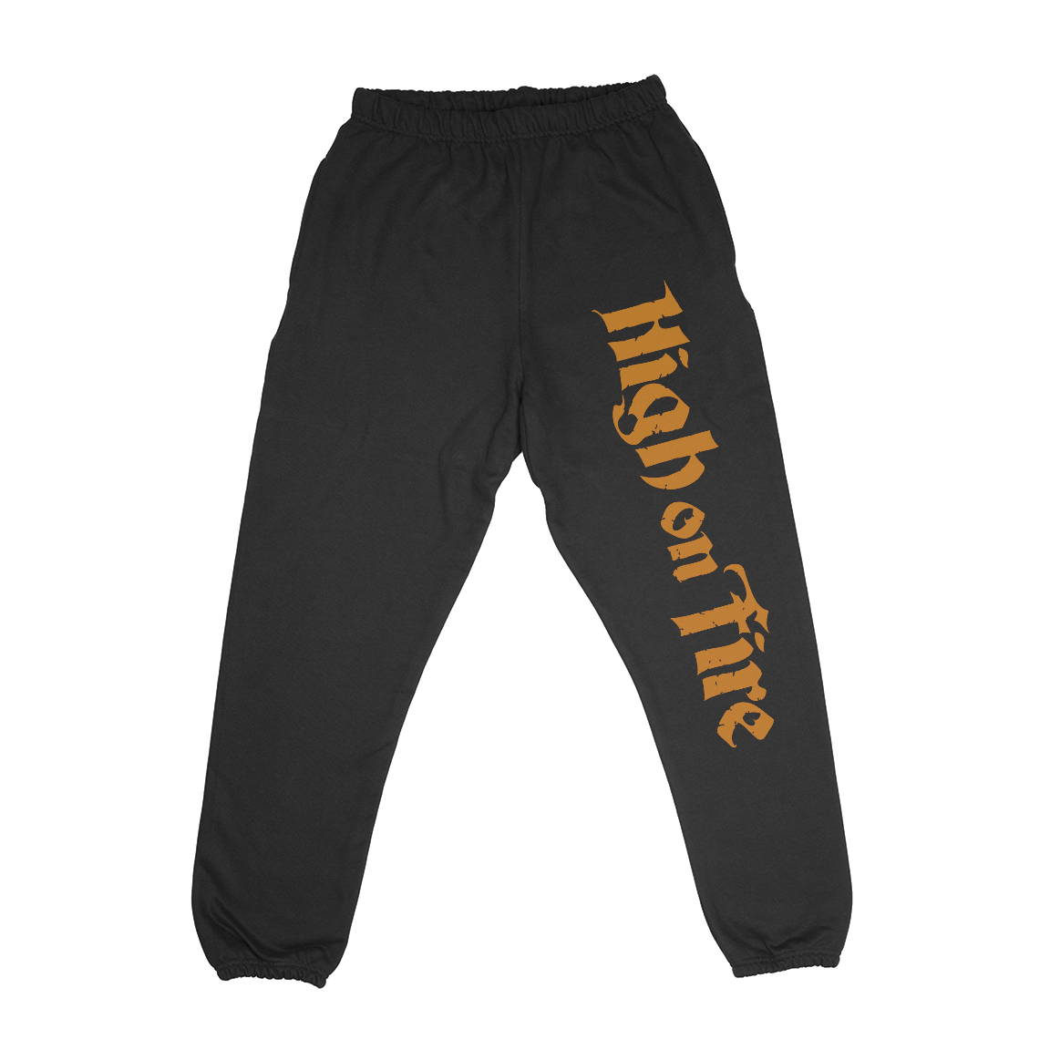 High On Fire “Logo” Black Sweatpants