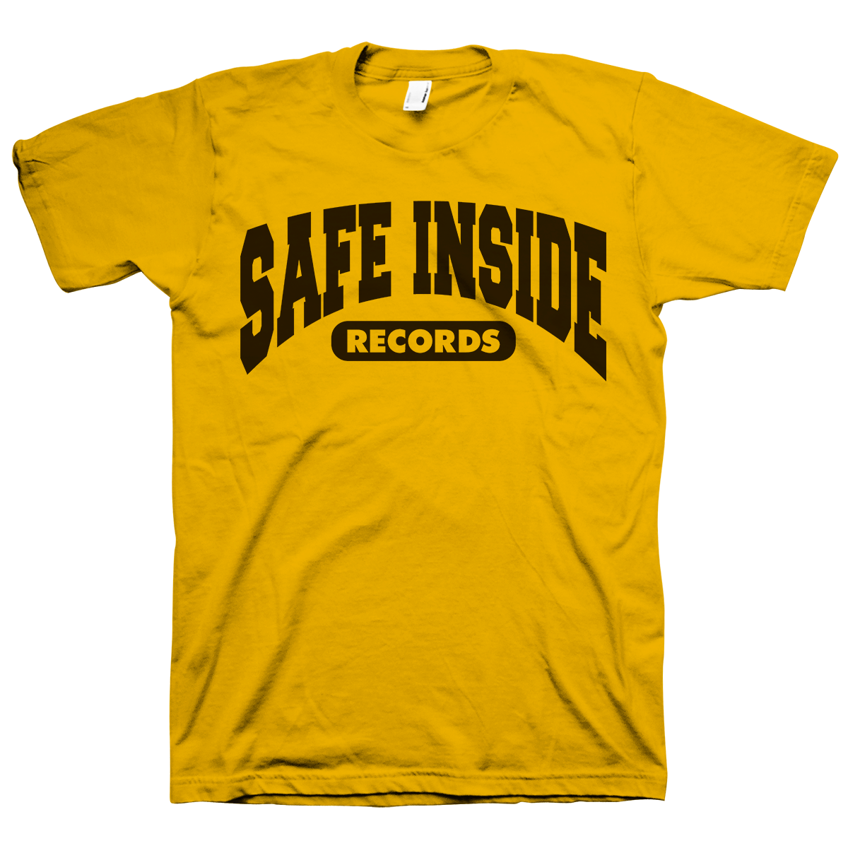 Safe Inside "2020 Logo" Gold T-Shirt