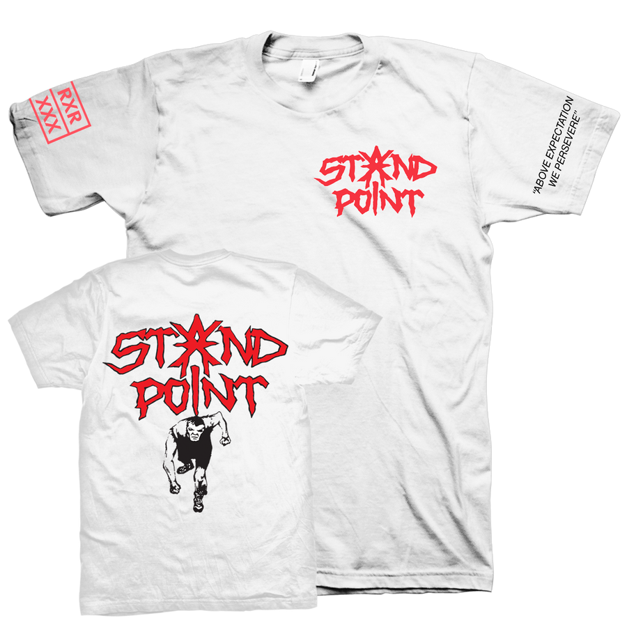 Standpoint "Above Expectation" White T-Shirt