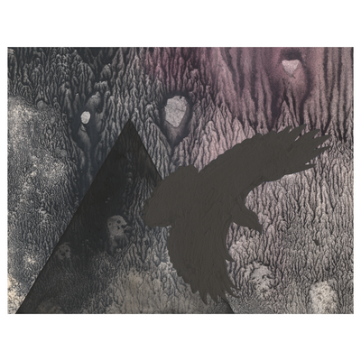 Thomas Hooper "Raven Landscape 4" Giclee Print