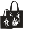 Terrier Cvlt "Logo" Black Tote
