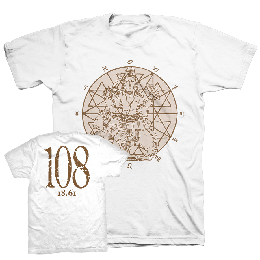 108 "18.61" White T-Shirt