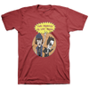 Two Minutes To Late Night "Gweavis and Mutthead" Red T-Shirt