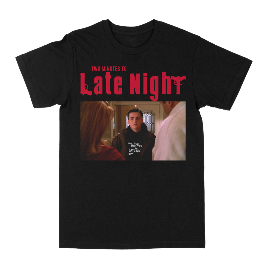 Two Minutes To Late Night "Anthony Jr." Black T-Shirt