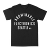 Abominable Electronics "Seattle" Black T-Shirt