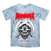 Abominable Electronics "Black Metal Yeti" Color Blast Ocean T-Shirt
