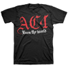 AC4 "Burn The World: Logo" Black T-Shirt