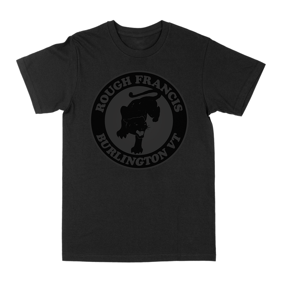 Rough Francis “Logo: Blackened” Black T-Shirt