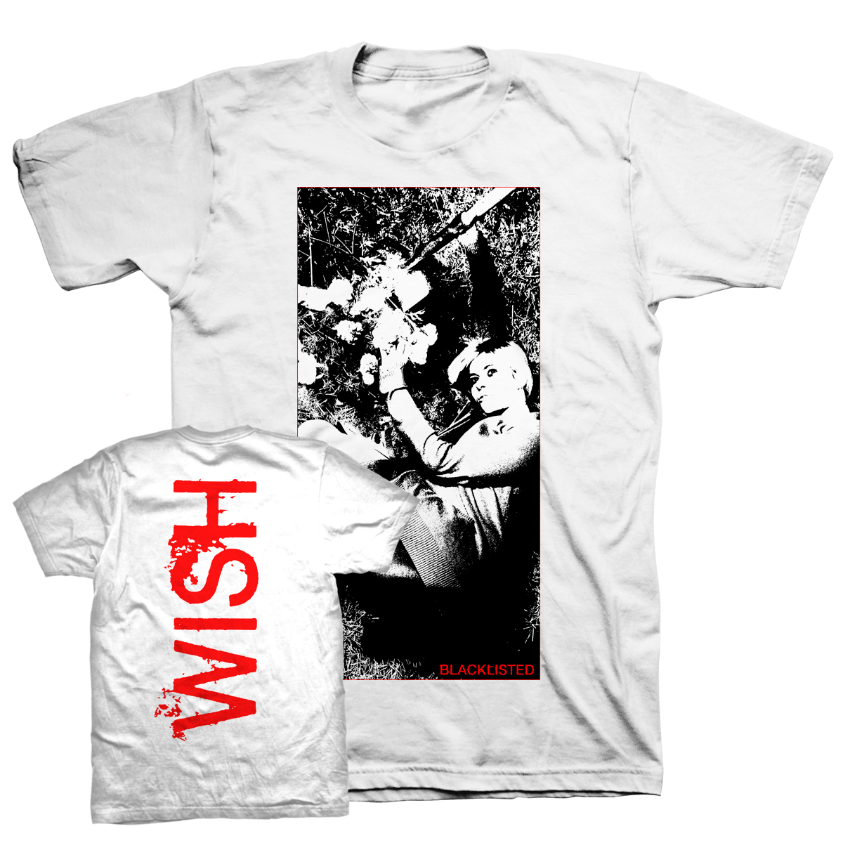 Blacklisted "Wish" White T-Shirt