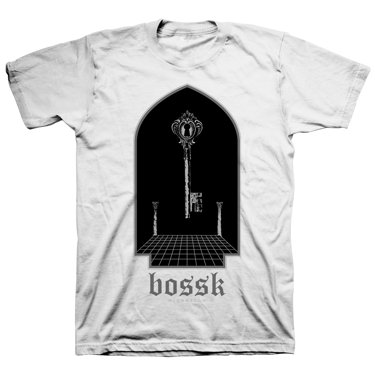 Bossk "Migration Key" White T-Shirt