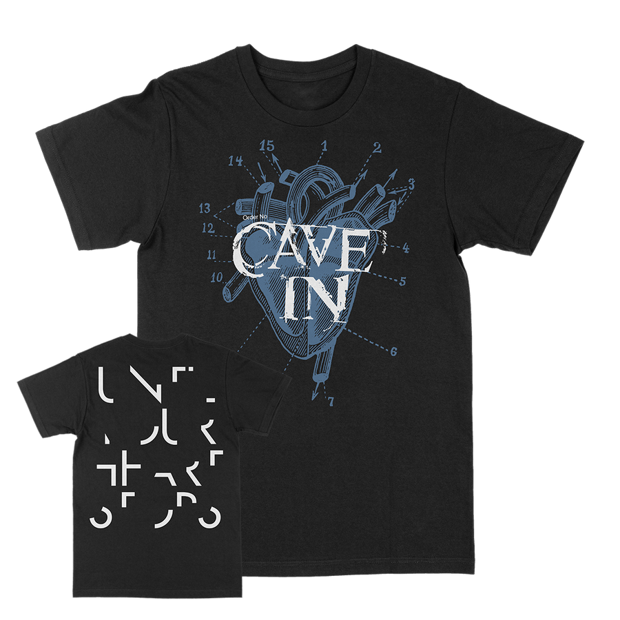 Cave In “UYHS Heart“ Black T-Shirt