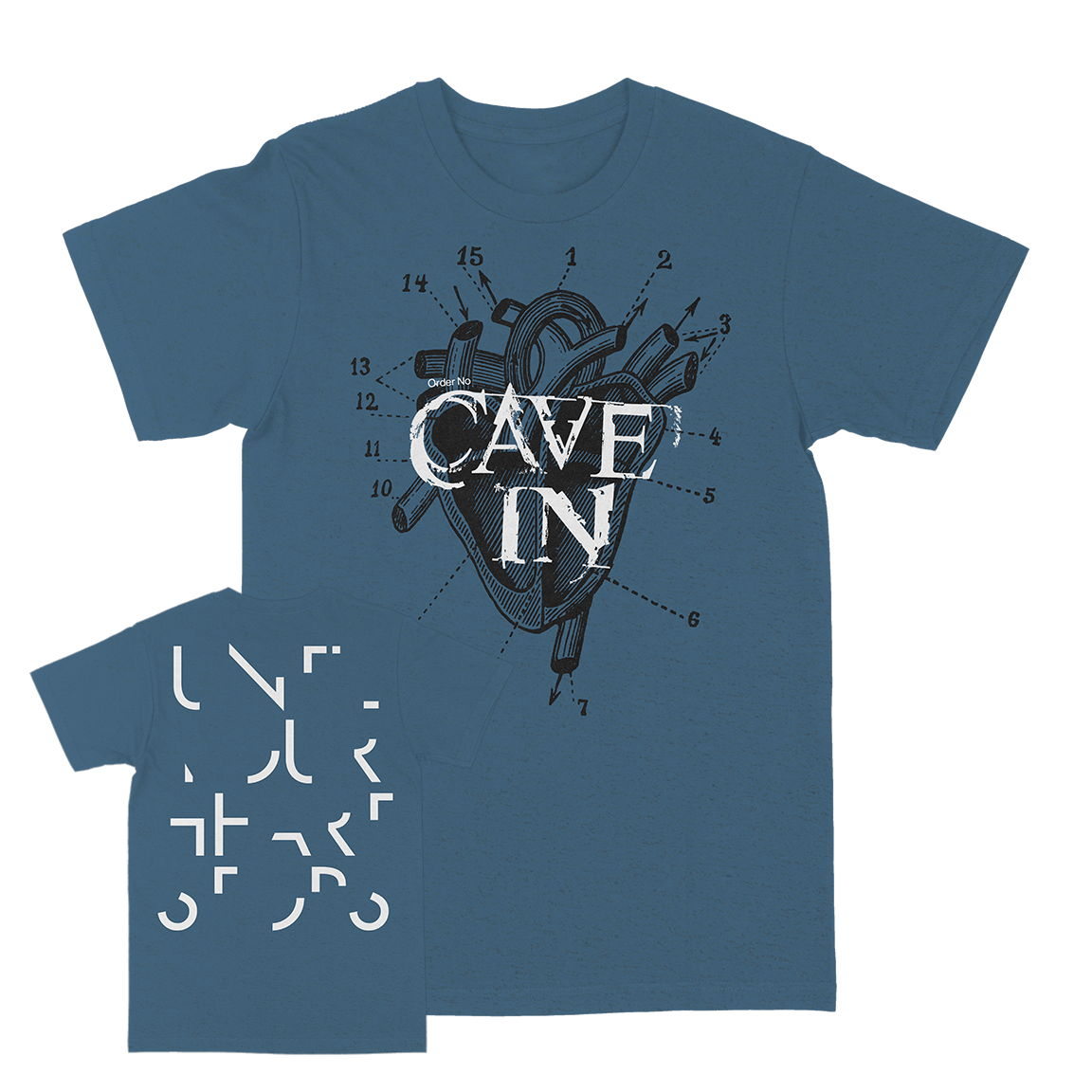 Cave In “UYHS Heart“ Slate T-Shirt
