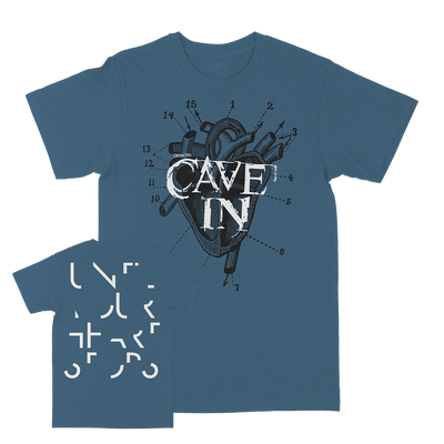 Cave In “UYHS Heart“ Slate T-Shirt