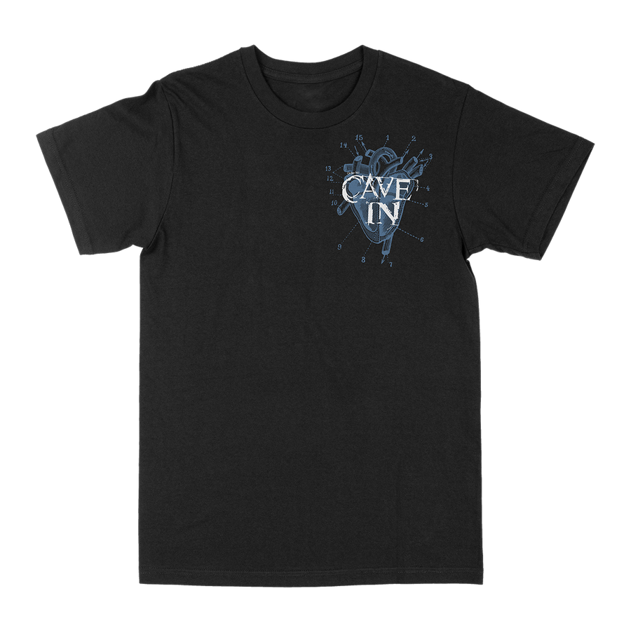 Cave In “UYHS Small Heart“ Black T-Shirt