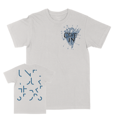 Cave In “UYHS Small Heart“ Vintage White T-Shirt