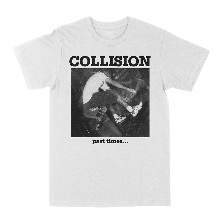 Collision “Past Times White” White T-Shirt