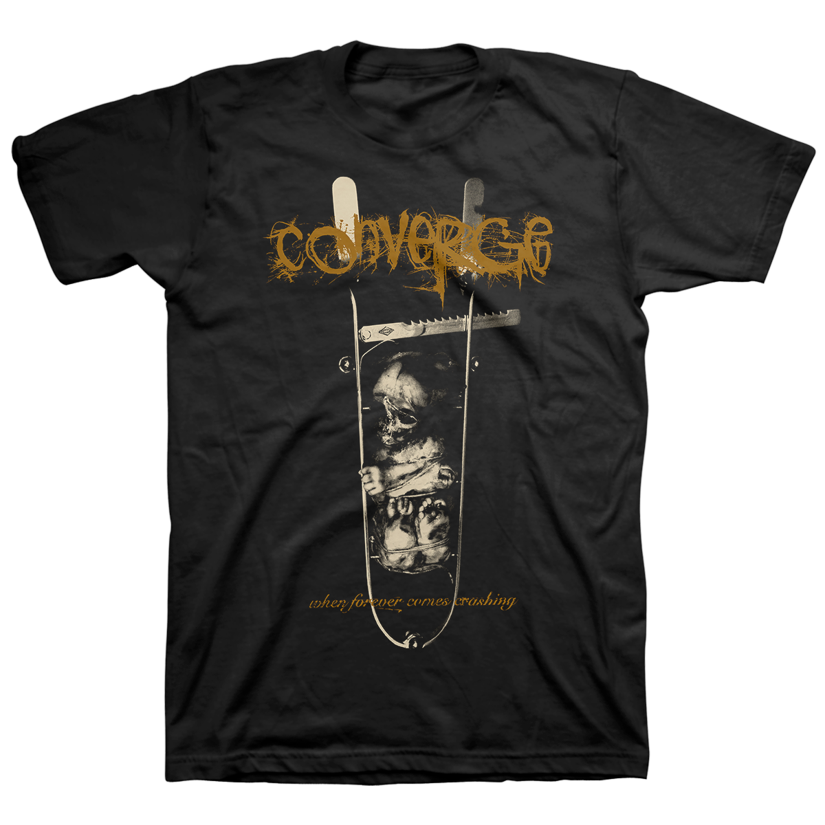 Converge "When Forever Comes Crashing: Classic" Black T-Shirt