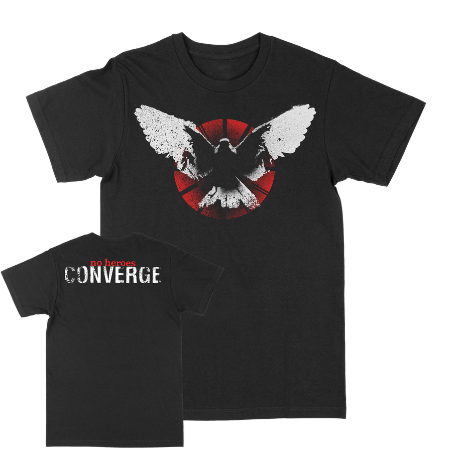 Converge "No Heroes" Black T-Shirt