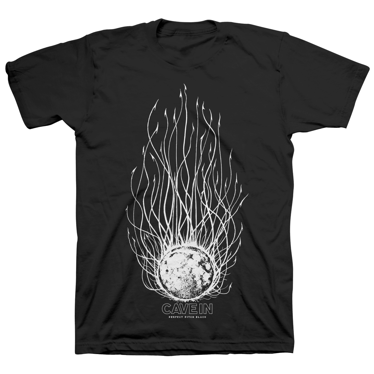 Cave In "Perfect Pitch Black: Evil Moon" Black T-Shirt