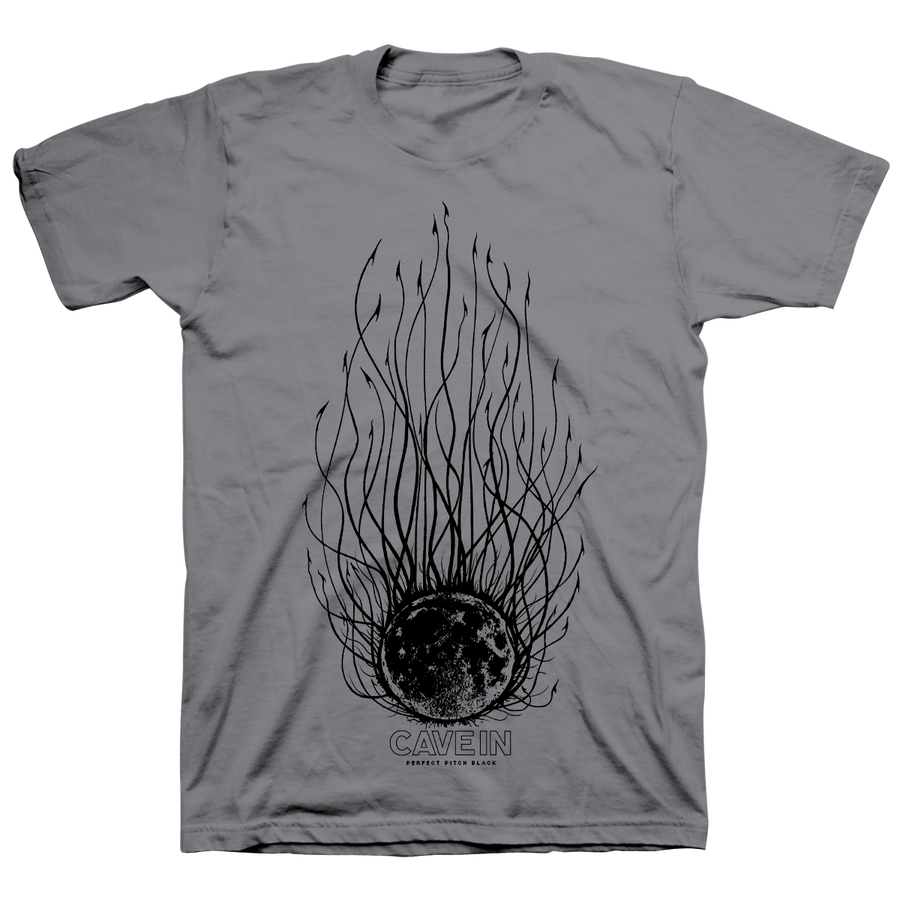 Cave In "Perfect Pitch Black: Evil Moon" Grey T-Shirt