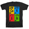 Cave In "Elements (Stacked) Simon" Black T-Shirt