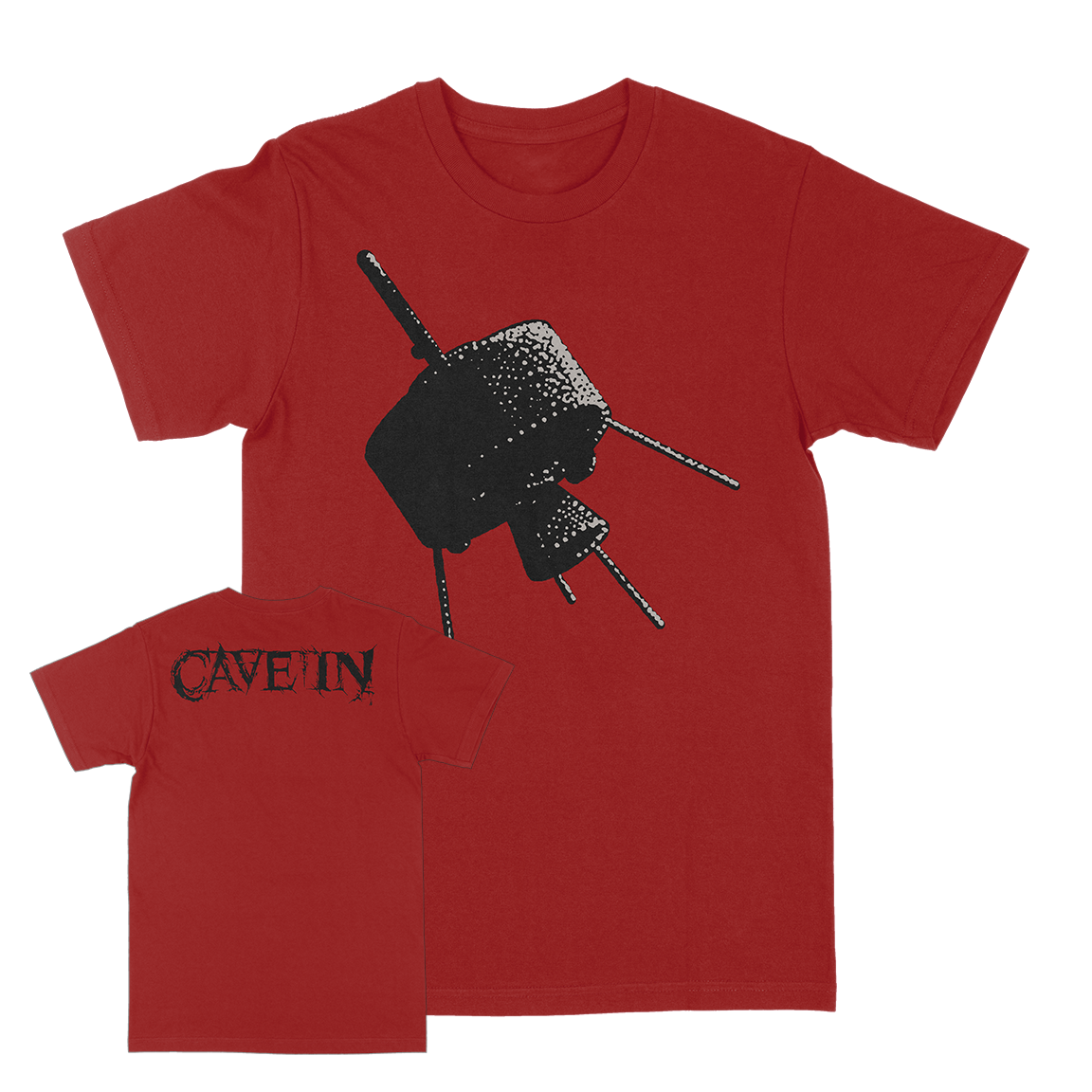 Cave In “Stone Satellite” Cardinal Red T-Shirt