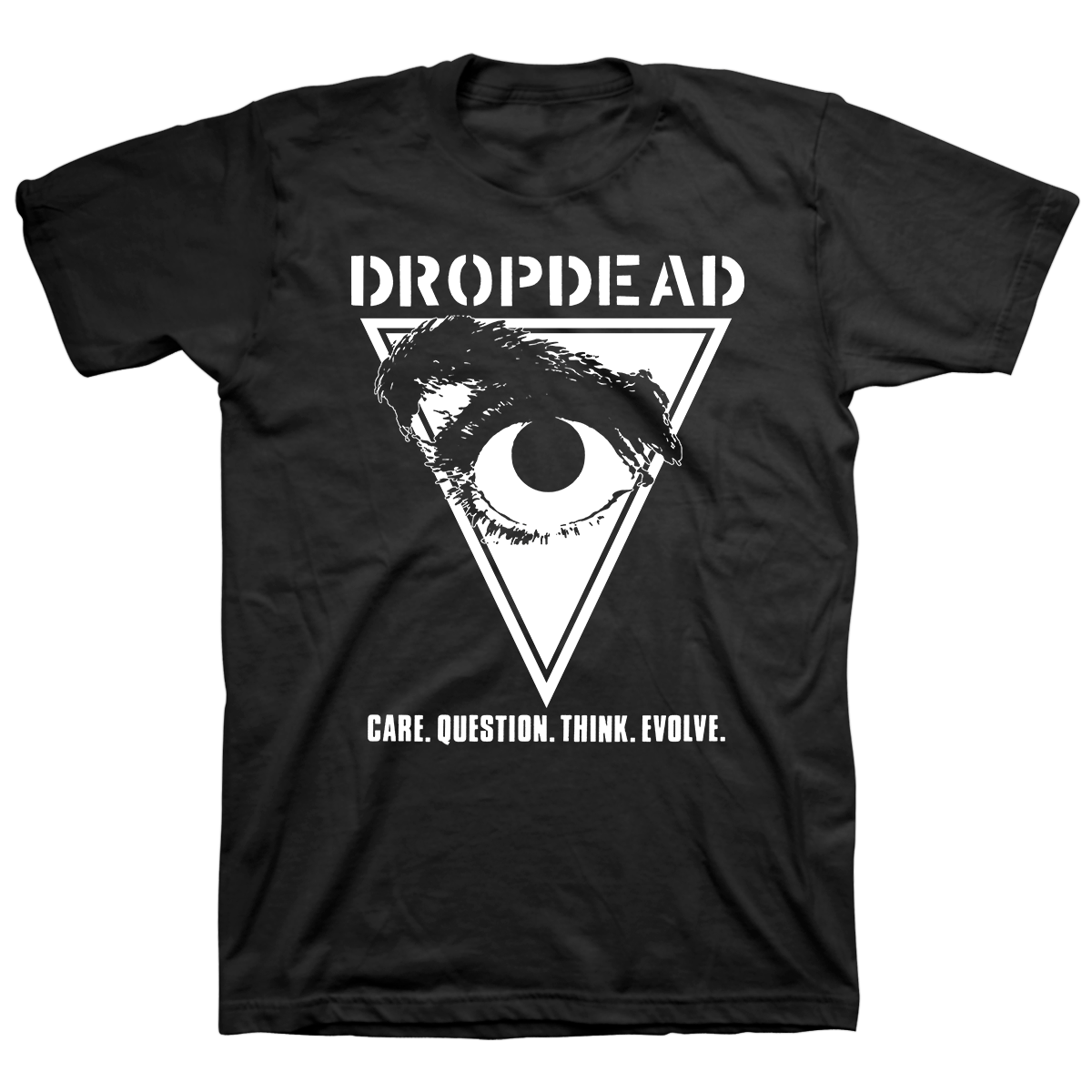 Dropdead "Question: Front" Black T-Shirt