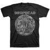 Dropdead "There Is No God: Grey" Black T-Shirt