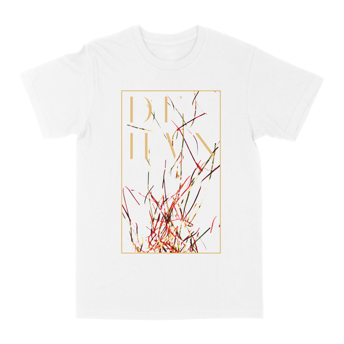 Deafheaven "Glitter" White T-Shirt