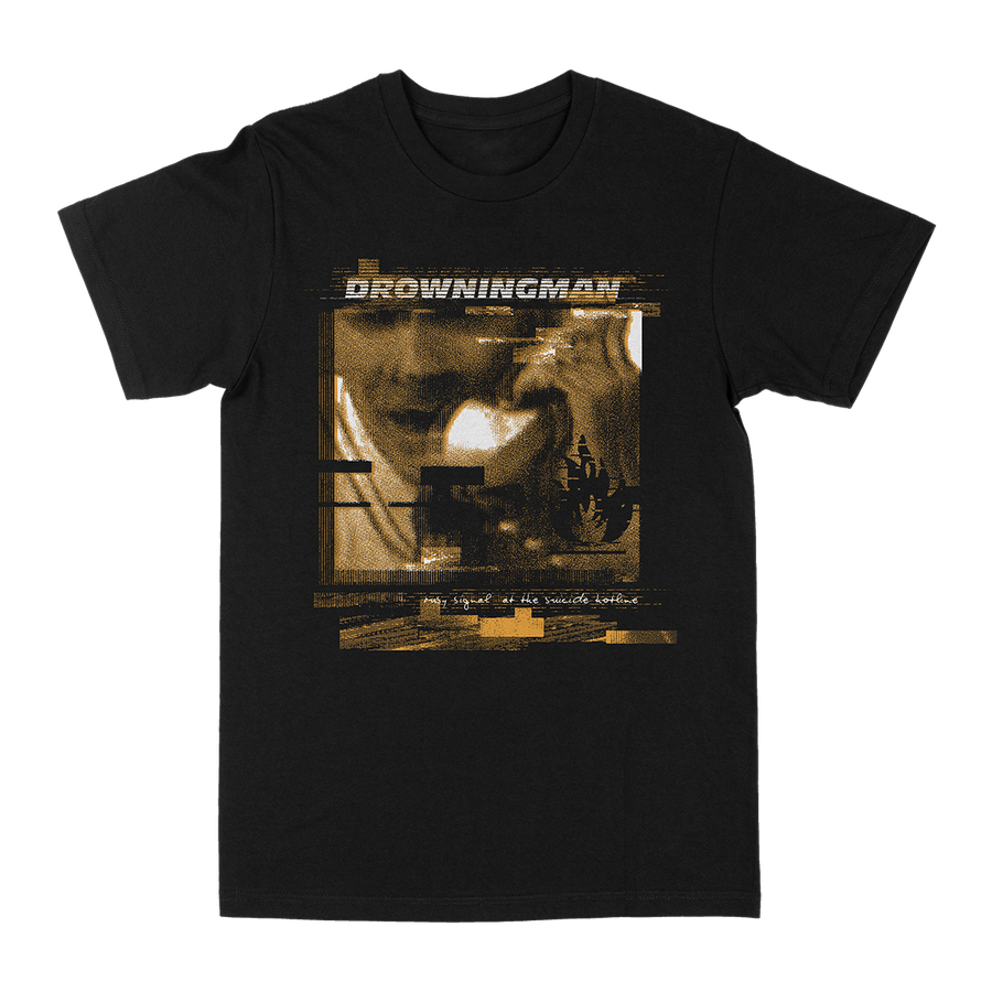 Drowningman “Glitch” Black T-Shirt