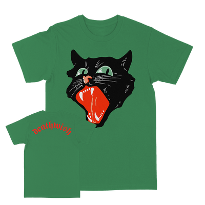 Deathwish "Black Cat" Green T-Shirt