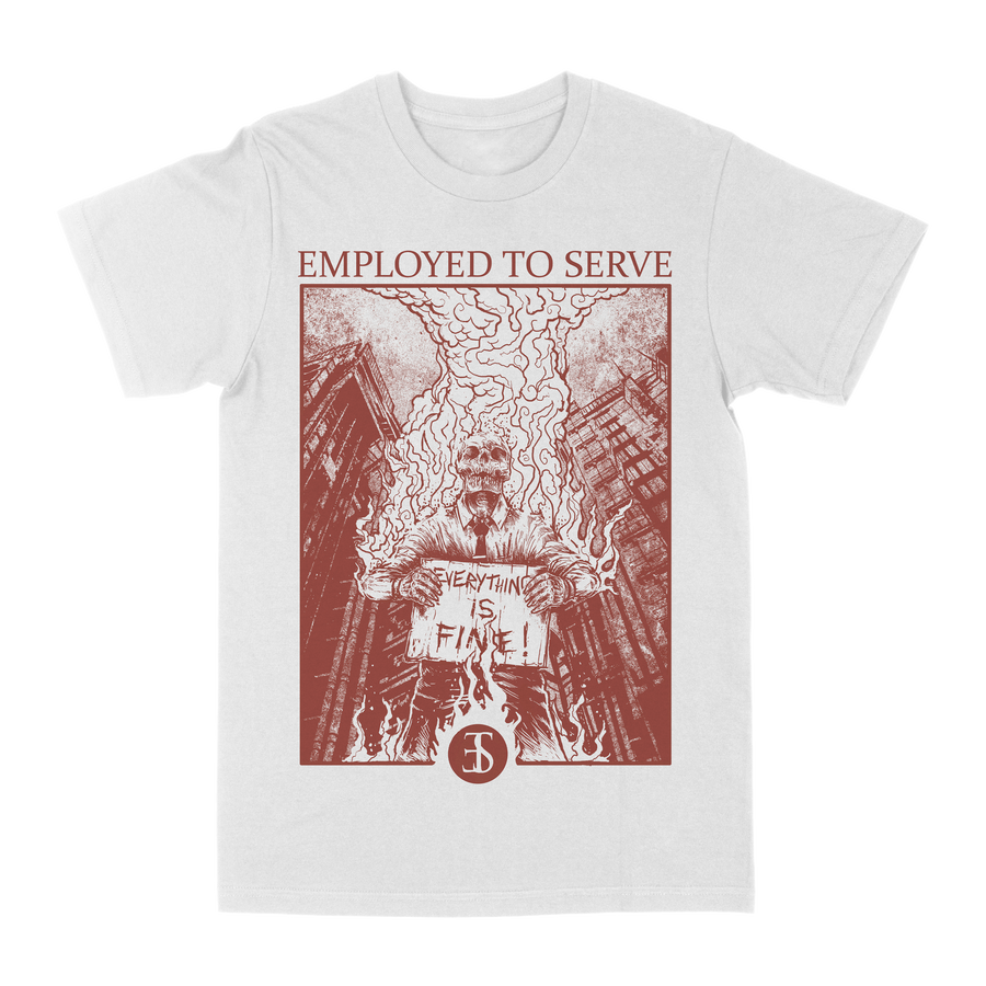 Employed To Serve "Harsh Truth" White T-Shirt